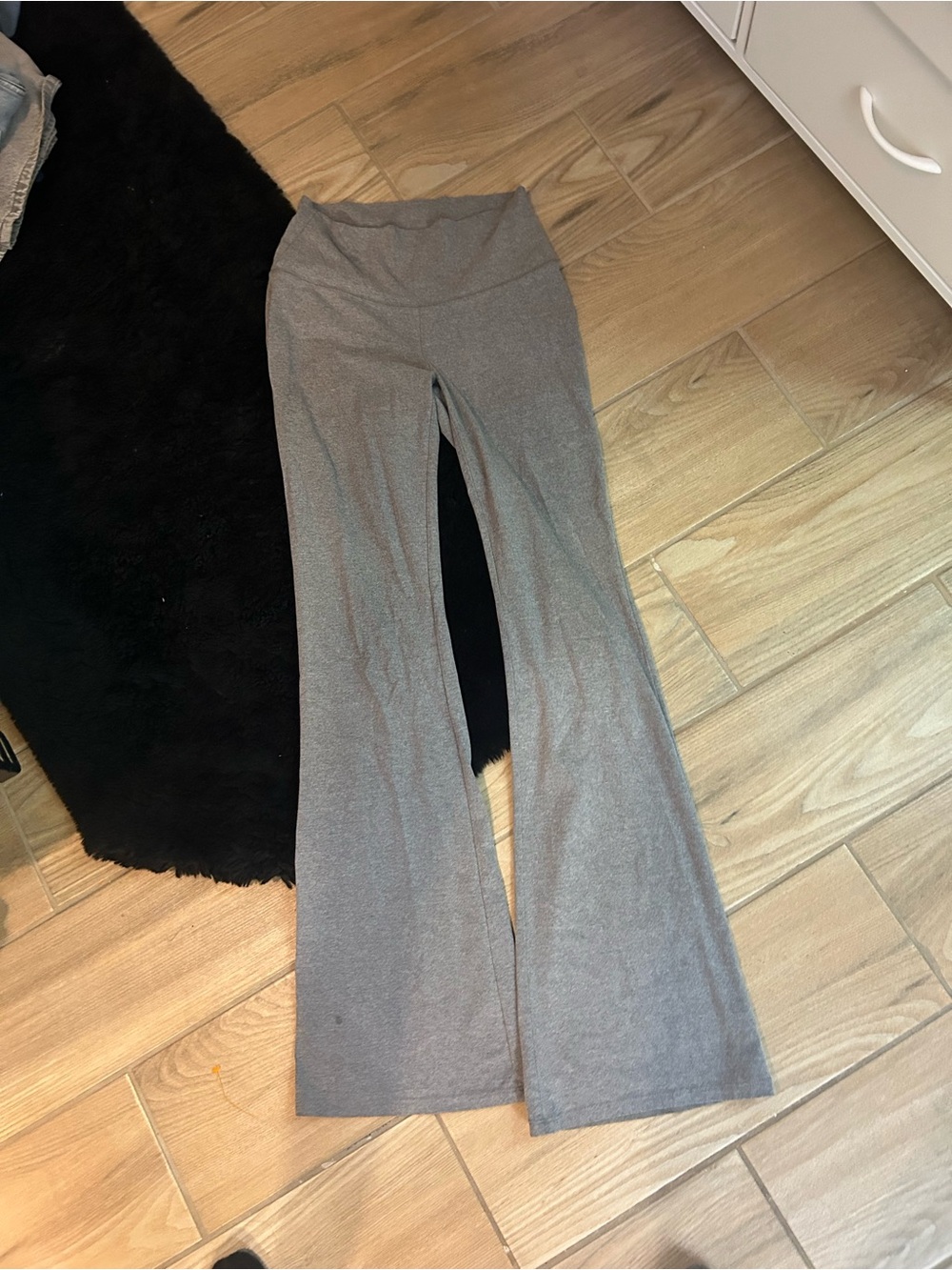 wild fable Gray High-Waist Flared Pants